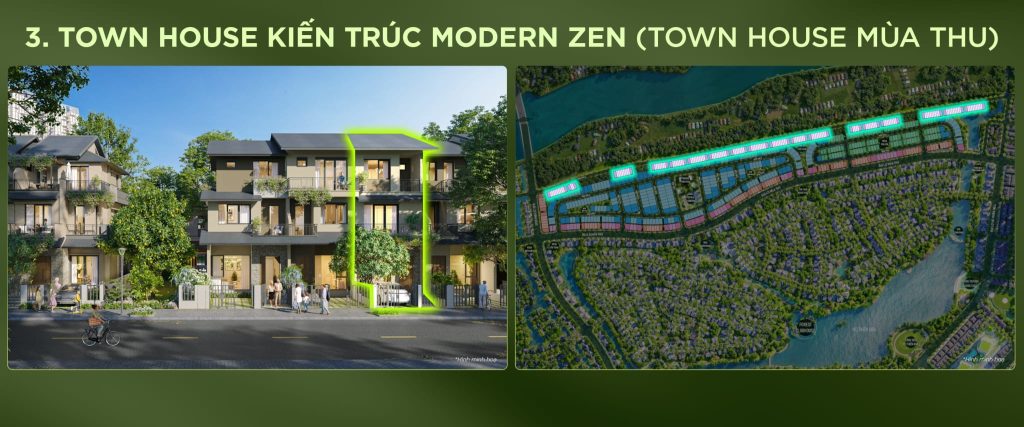 Townhouse Kiến Trúc Modern Zen (Townhouse Mùa Thu)