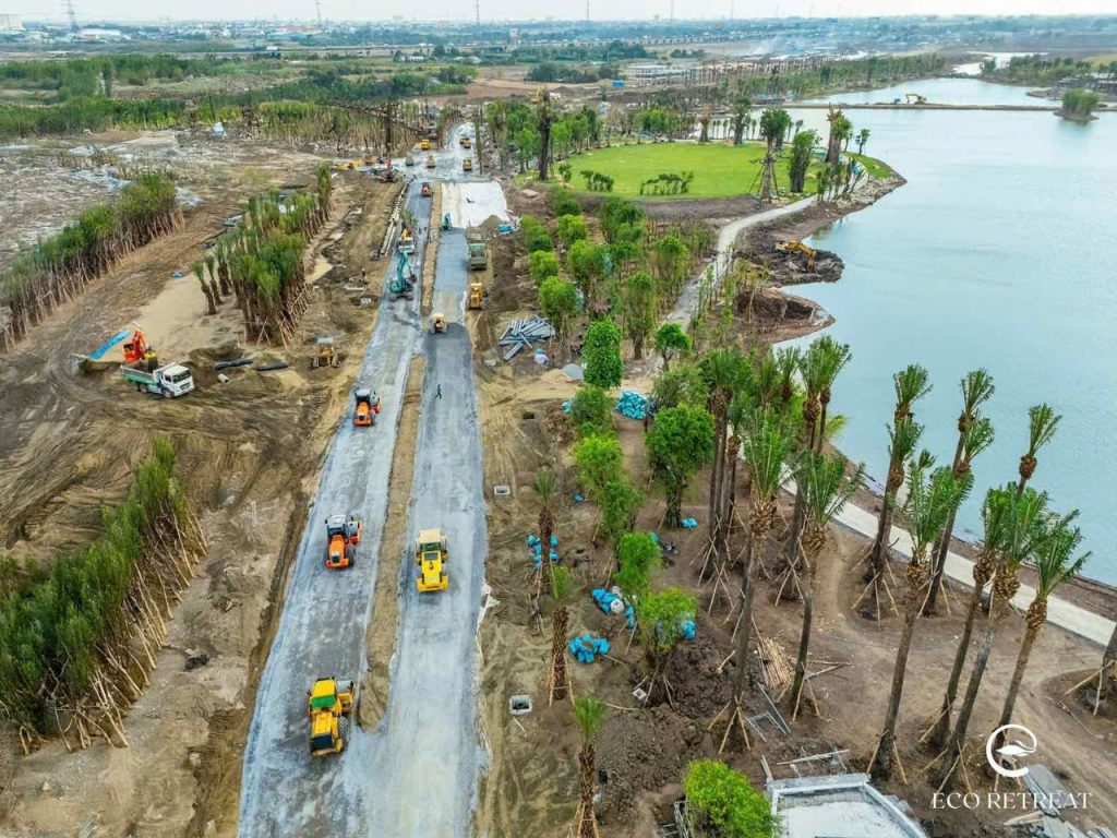 Cập nhật tiến độ Eco Retreat 5 ngày 17-4