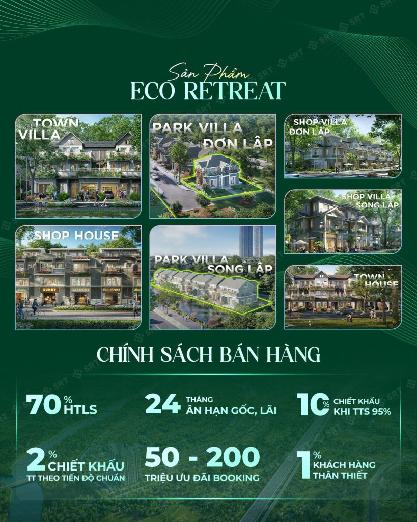 Chính sách bán hàng Eco Retreat Long An