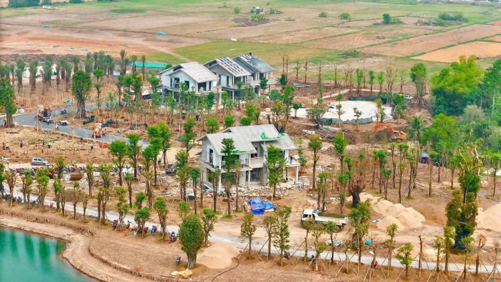 Tiến độ dự án Ecopark Eco Retreat Long An tháng 4 2025