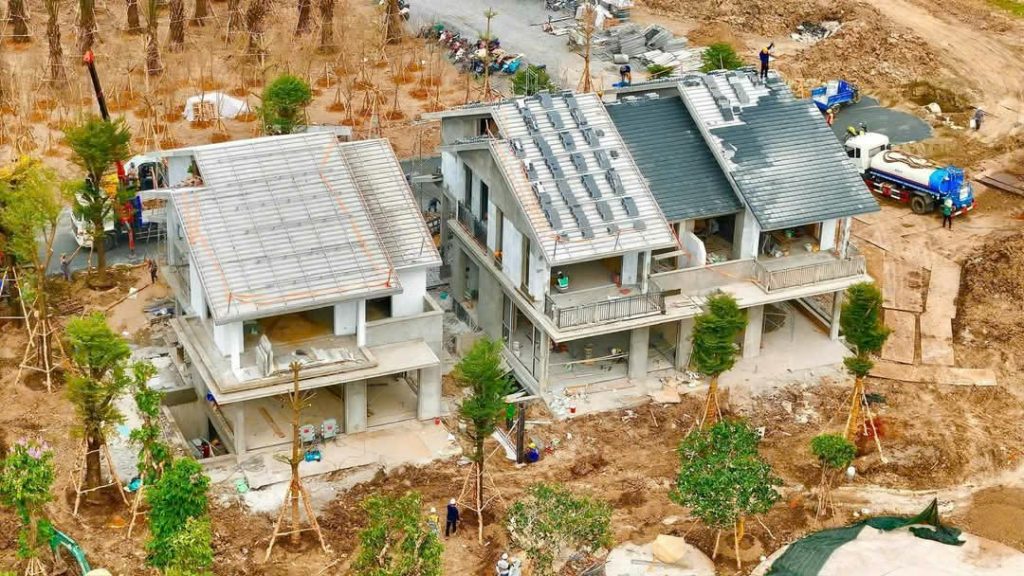 Tiến độ thi công dự án Eco Retreat Ecopark Long An tháng 4 2025 1