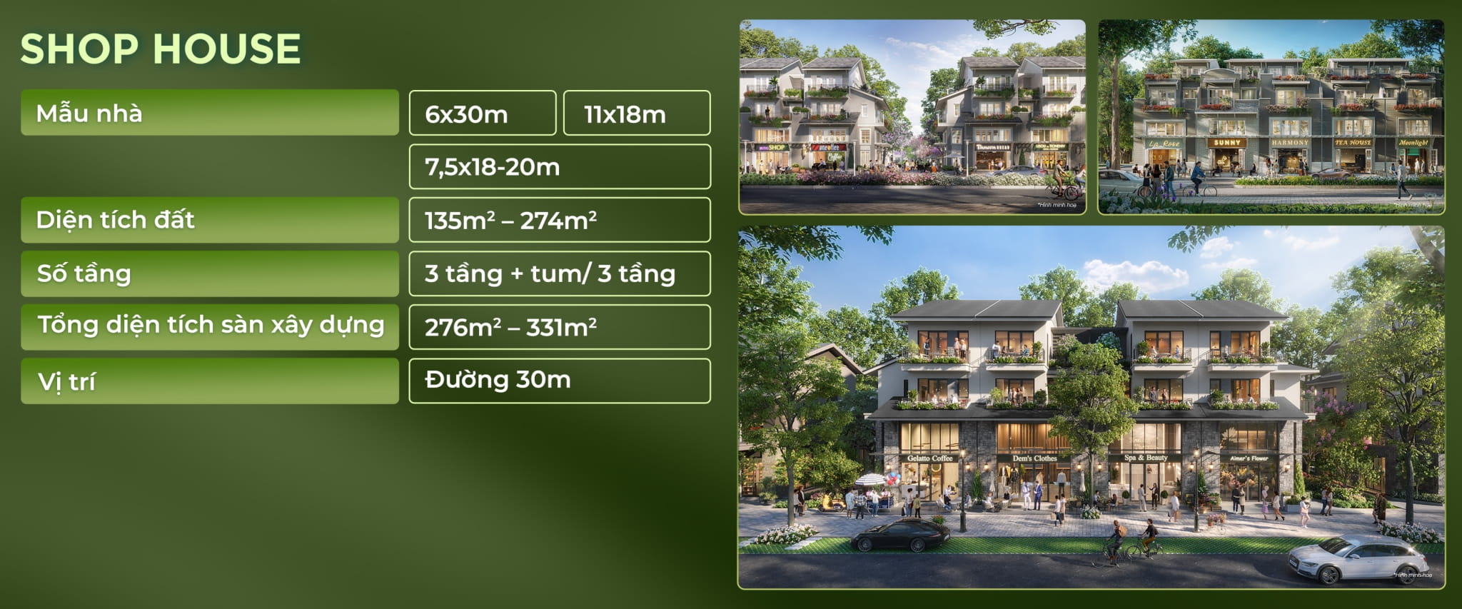 Shophouse Eco Retreat Long An – Giá bán & Phân tích chi tiết 1 Tổng quan Shop House Eco Retreat