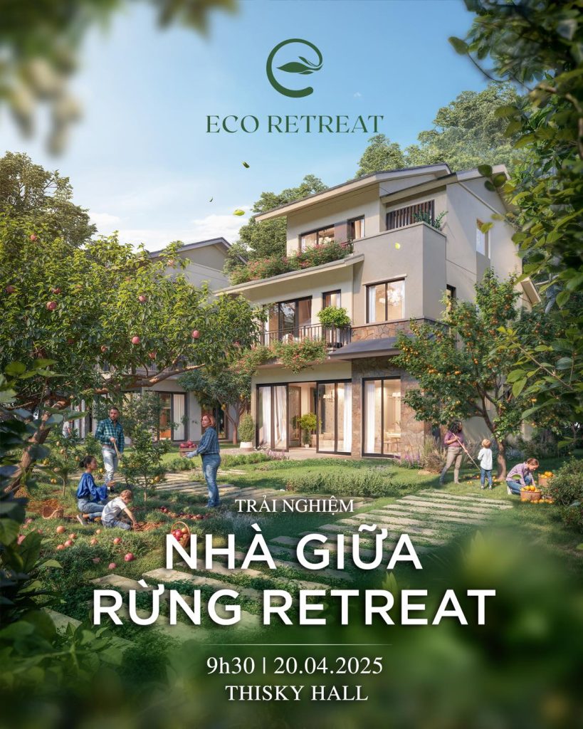 Trải nghiệm nhà giữa rừng Retreat Eco Retreat