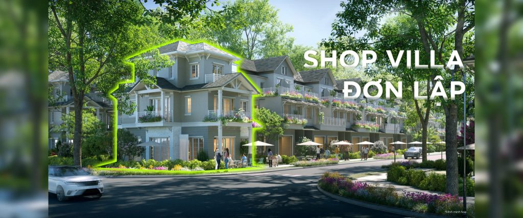 Vị trí Shop Villa Đơn lập Modern Country