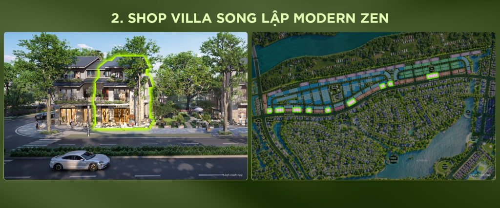 Vị trí Shop Villa Modern Modern Zen