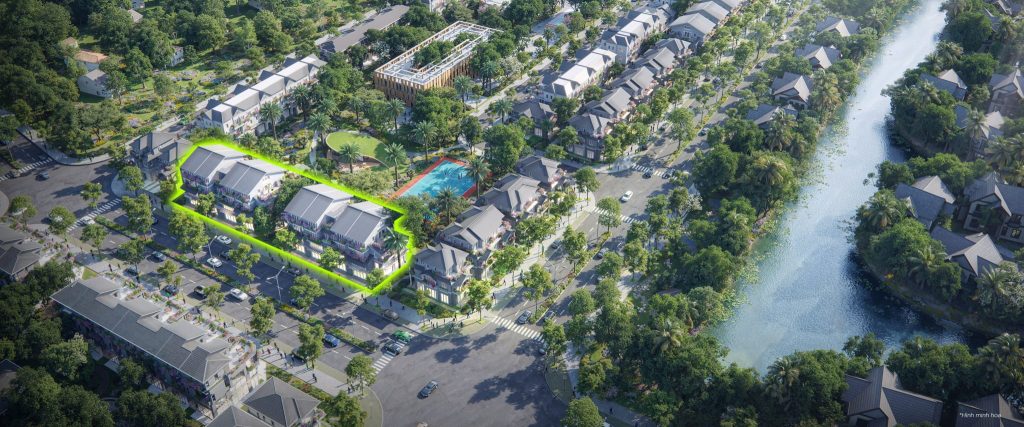 Vị trí Shophouse Modern Country