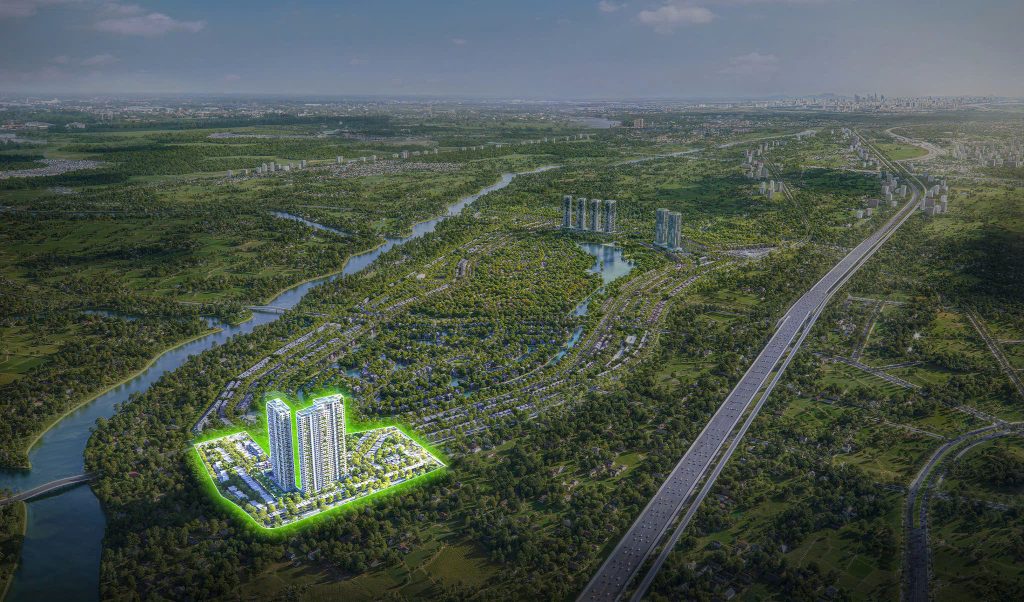 Tổng quan Phân Khu Cao Tầng Eco Retreat Long An